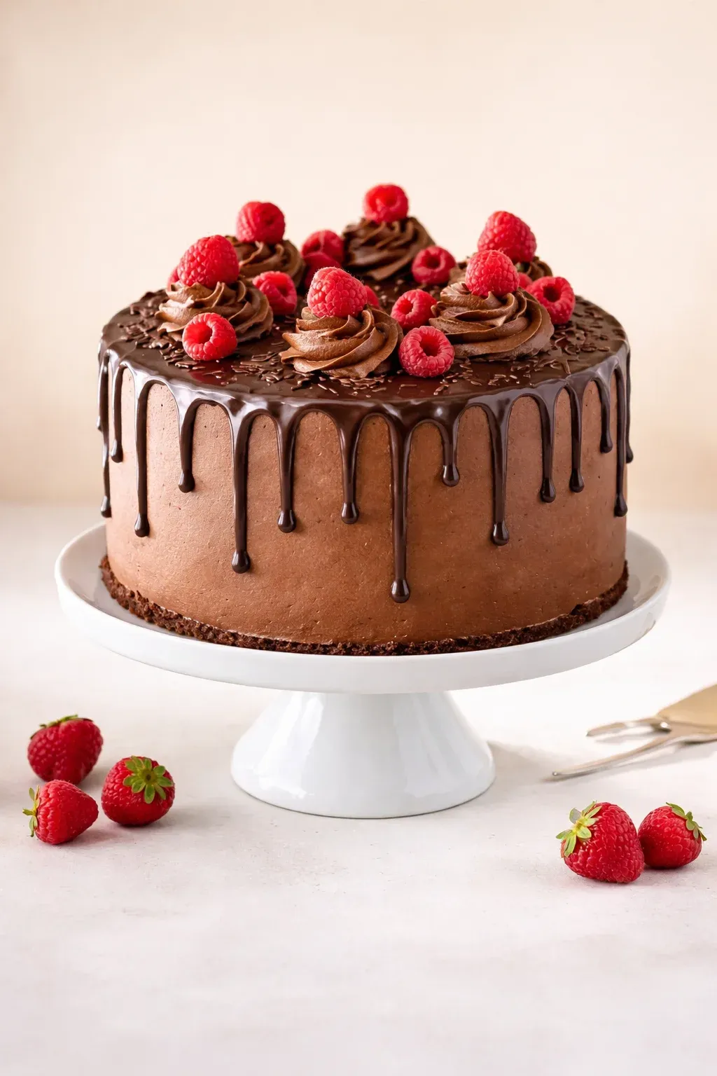 Half Kg Raspberry Cake